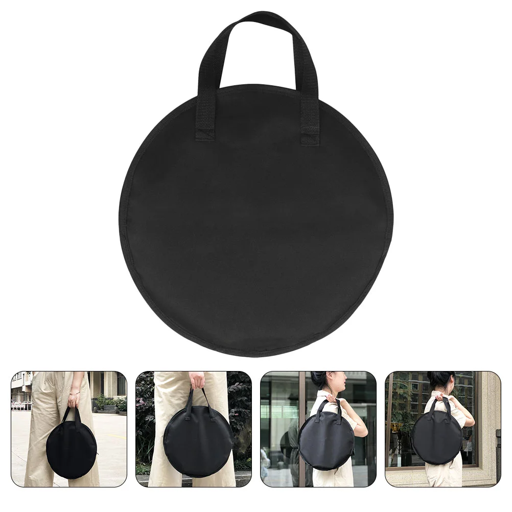 

10-Inch Dumb Drum Bag Oxford Fabric Sponge Waterproof Instrument Carrying Case Storage Musical Protective Bags