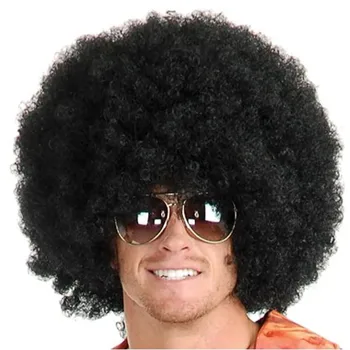Synthetic Afro Wigs for Men and Women -70s Unisex Jumbo Costume Funny Party Big Afro Wigs 1