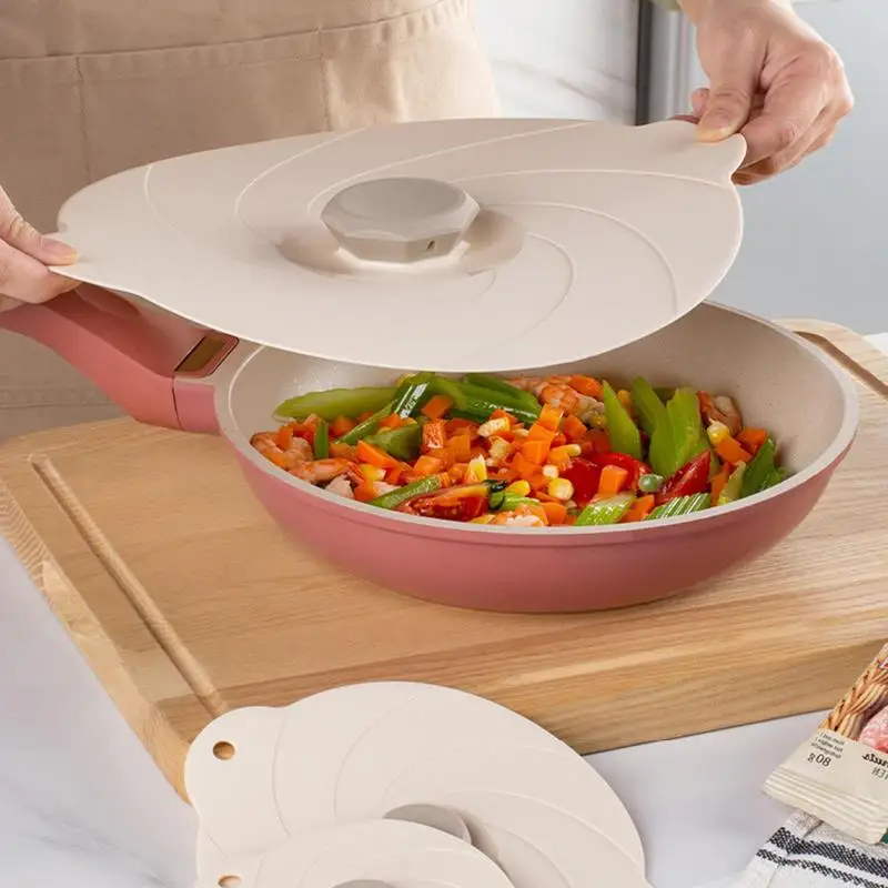 

Reusable Silicone Lids Food Sealing Cover 6 Sizes Universal Non-Slip Dish Lids For Cans Durable Refrigerator Kitchen Accessories