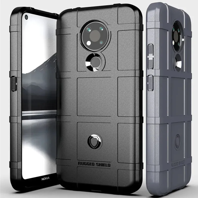 Armor Shield Soft Silicone Back Cover with Anti-Knock Protection - Matte Finish