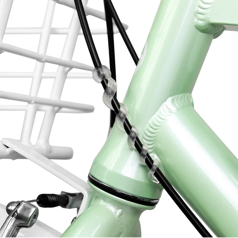 thumbnail: MAXQUU Fietsremblokken Set - 4 Stuks Zwarte Rubber Remblokken Voor/Voor Fietsen