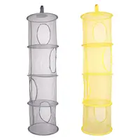 Toy Storage Basket Hanging Mesh Storage Organizer Net for Bedroom Household Socks 1