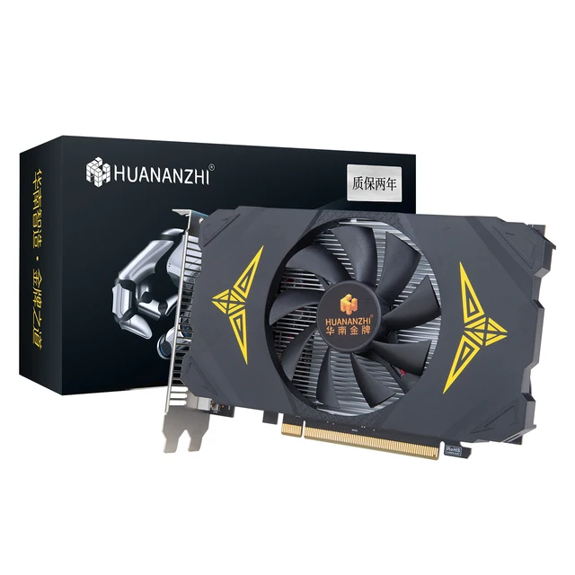 게이머들에게 이상적인 선택인 HUANANZHI-RX 550 4G 그래픽 카드