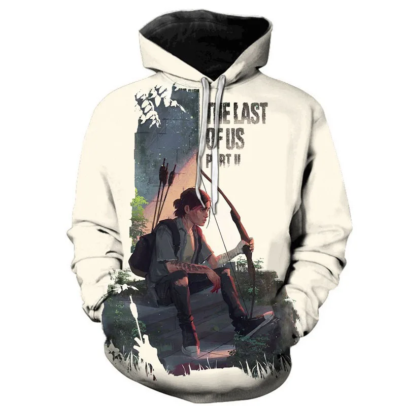 thumbnail image 1 of Sudadera con capucha de juego The Last Of Us para hombre y mujer, ropa de abrigo con estampado 3d, Unisex, de gran tamaño, a la moda, 1 of 5