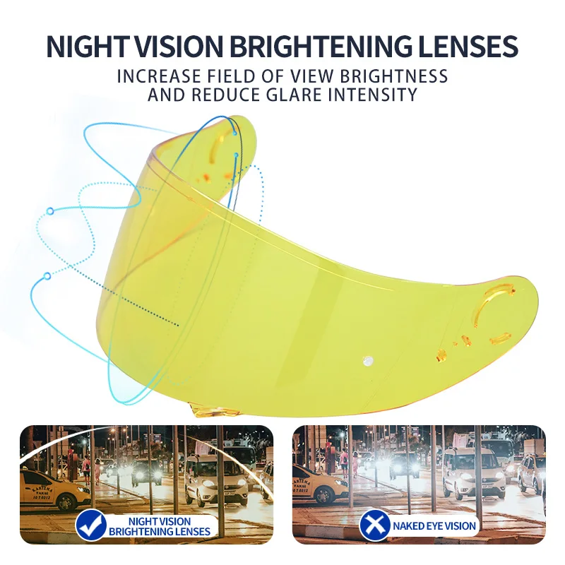 Shoei gt air 1および2用フォトクロミックバイザー,neotec CNS-1, TC-5