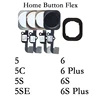 Replacement Parts for Iphone 5 5C 5S SE 2016 6 6S Plus Home Button Flex Cable Return Function (No Fingerprint)