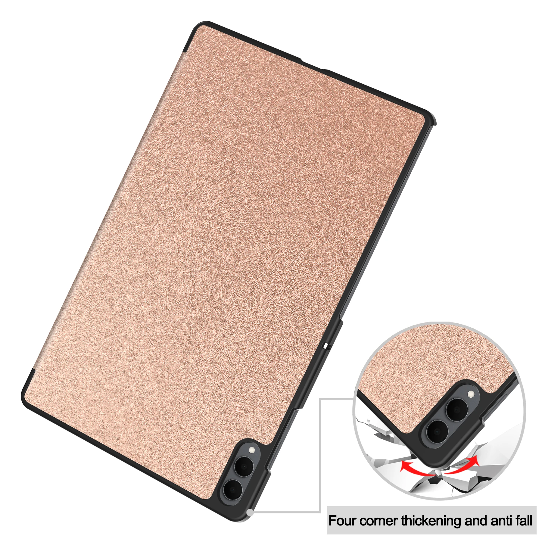 Children's PU Leather Tablet Case with Folding Stand Holder