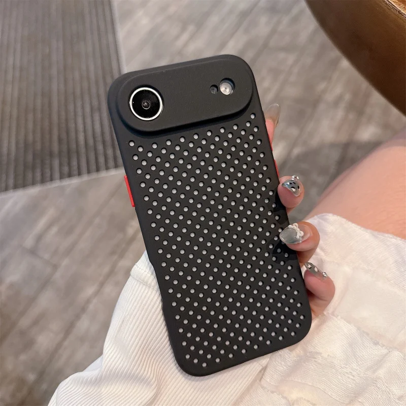 Cooling Breathable Soft Silicone Phone Case with Heat Dissipation