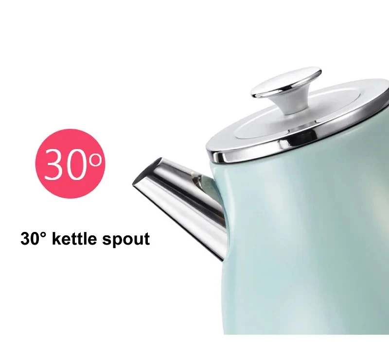 Description Picture 5 of item1L Mini Electric Kettle 1000W Home /Office Quickly Kettle Portable 304 Stainless Steel Kettle Automatic Heat Preservation 220V