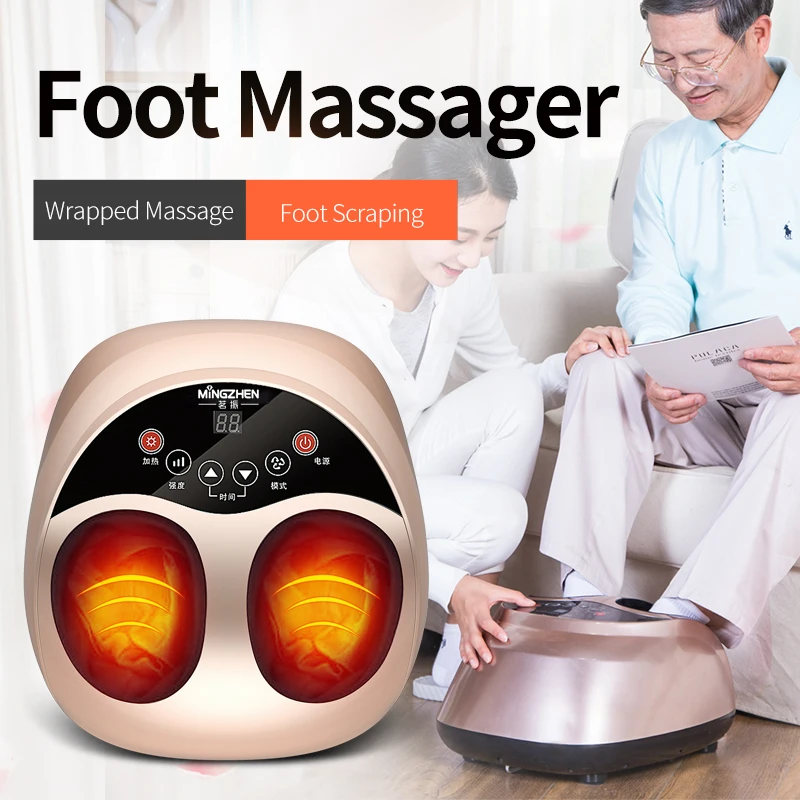 Shiatsu Infrared Electric Heating Foot Massage Equipment Vibrating Electric  Foot Massager - China Foot Massager, Massage Therapy