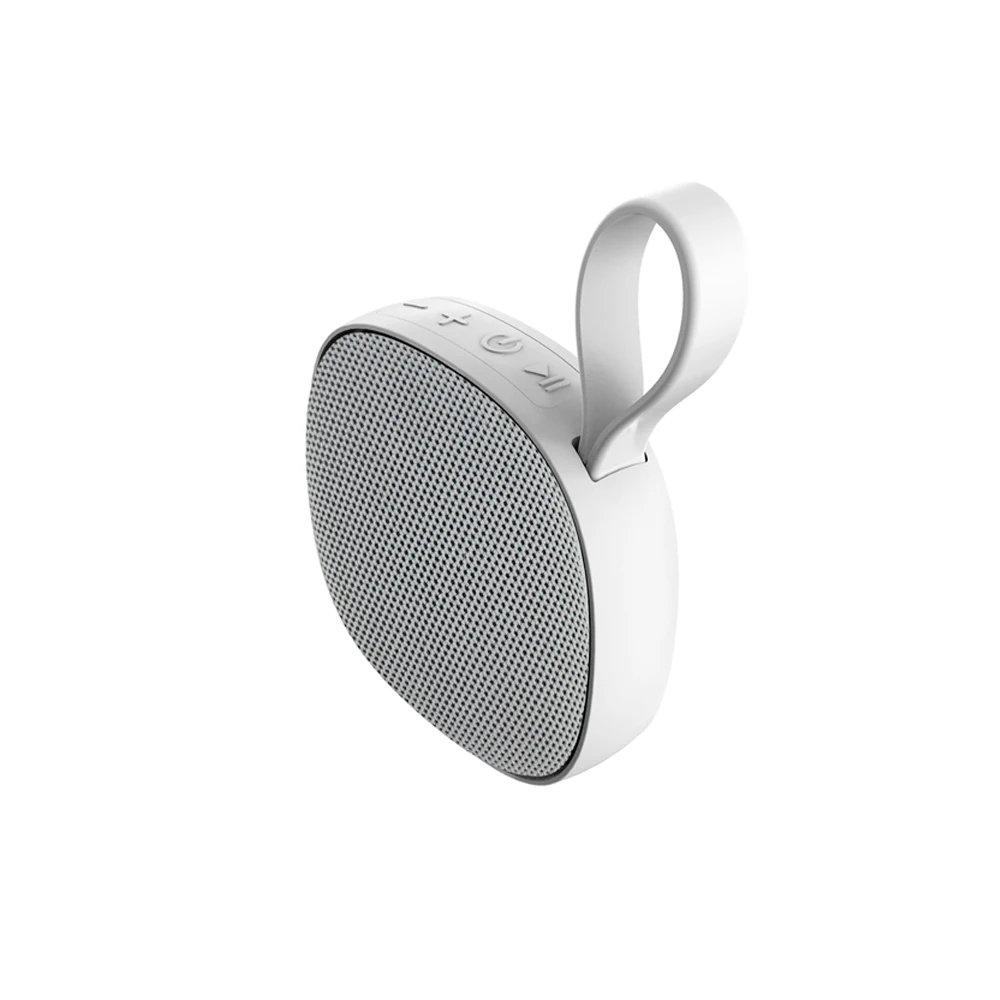 Rockmia EBS-303 5W Mini Portable Magnet Speaker Bluetooth 5.0 Colorful Fabric Mesh Subwoofer Waterproof IPX4