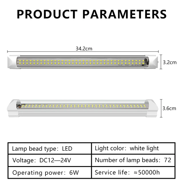 캠핑카와 기타 차량을 위한 슈퍼 브라이트하고 다용도 LED 조명 솔루션