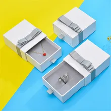 

2022 1PCNew drawer type jewelry box ring earring necklace bracelet jewelry container gift Display equipment Jewelry accessories