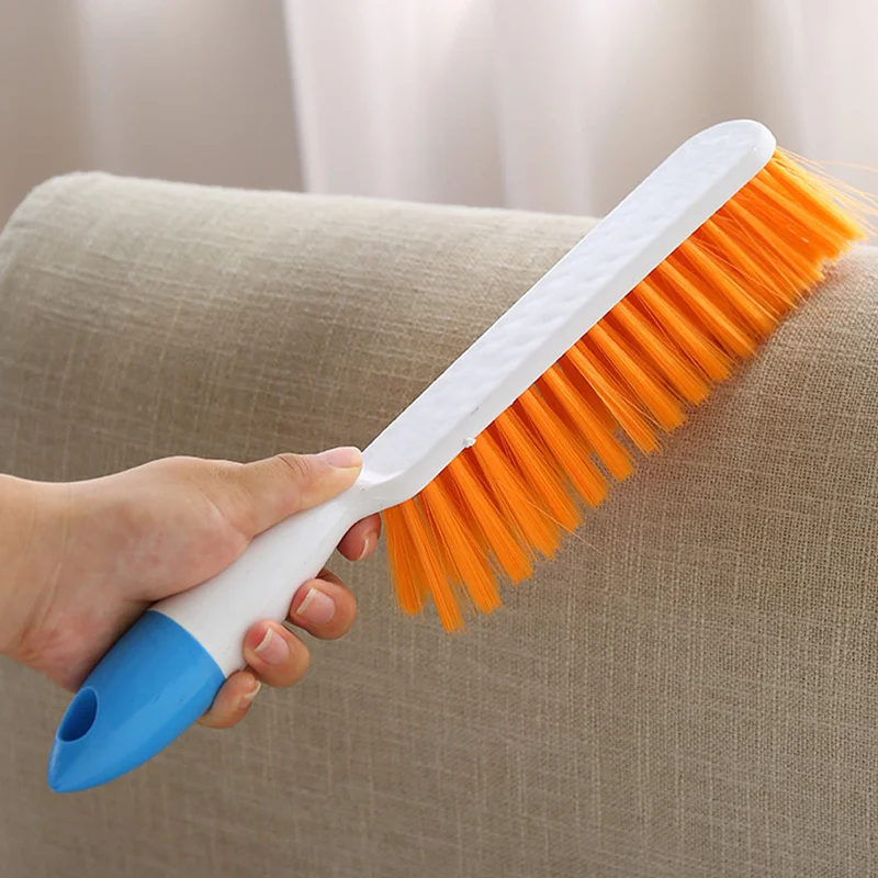 Soft Fur Bed Brush Dust Removal Brush Bed Sweeping Brush Long Handle Bristles Bed Cleaning Brush Sofa Dust Brush Cleaning Tools 6