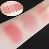 3 Colors/set Blush Plate Peach Pallete Ace Mineral Pigment Cheek Blusher Powder Makeup Professional Contour Shadow Pink Blush 4