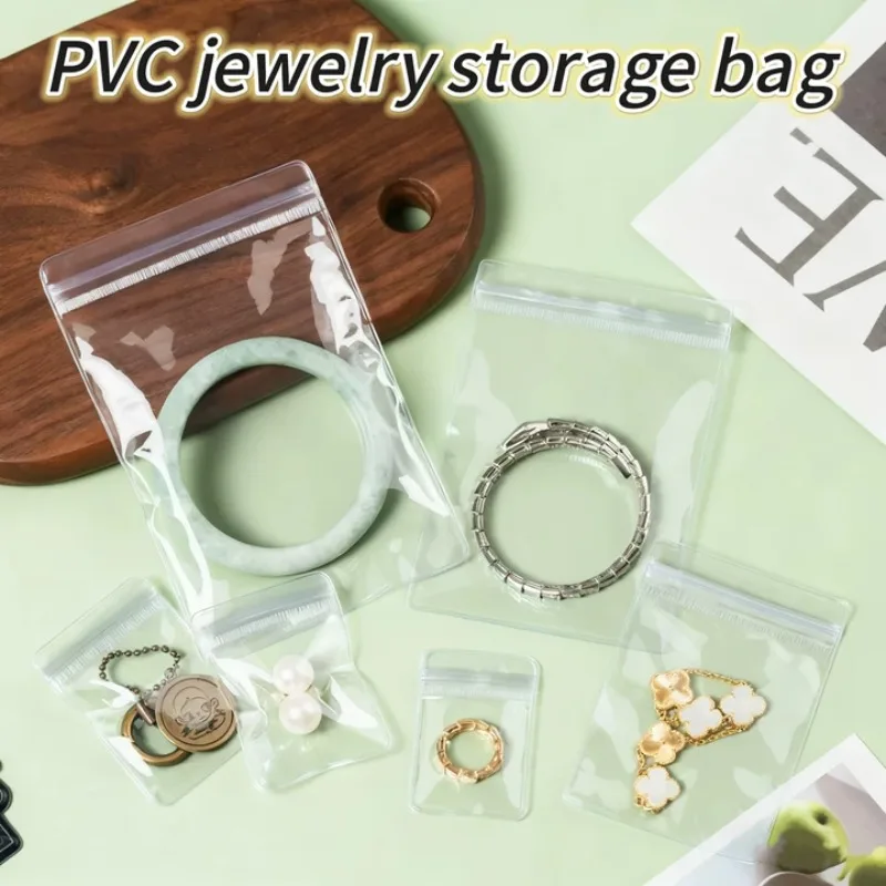 Jewelry Storage Album, Transparent PVC Storage Book, Earring, Necklace, Bracelet, Ring Storage Bag, Anti-oxidation Jewelry Bag 6