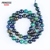 Clearance A++ Natural Azurite Chrysocolla Loose Beads for Jewelry Making Bracelet Stone Beads DIY Accessories 6 8 10mm 3