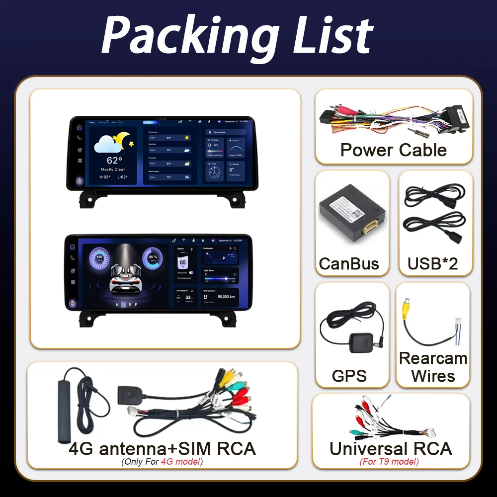 Radio con Android Auto para Peugeot 4008 5008 3008 2016-2022, Reproductor Multimedia Inalámbrico con Carplay, Pantalla con Bluetooth y Control de Volante 4