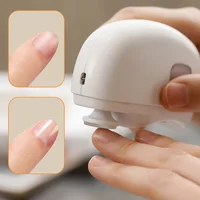 Automatic Electric Nail Clippers USB Rechargeable Nail Trimmer Grinder Clipper Cutter Polishing Tools With Light For Baby Adult 2