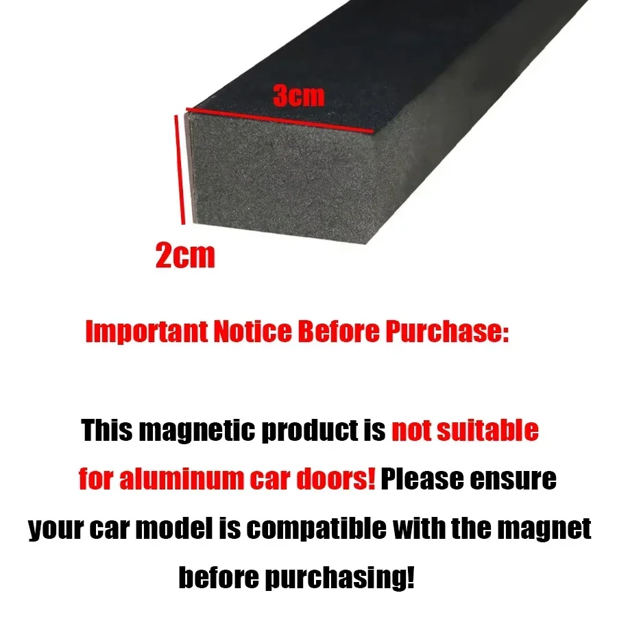 Magnetic Car Door Anti-Scratch Protector with Strong Adhesion