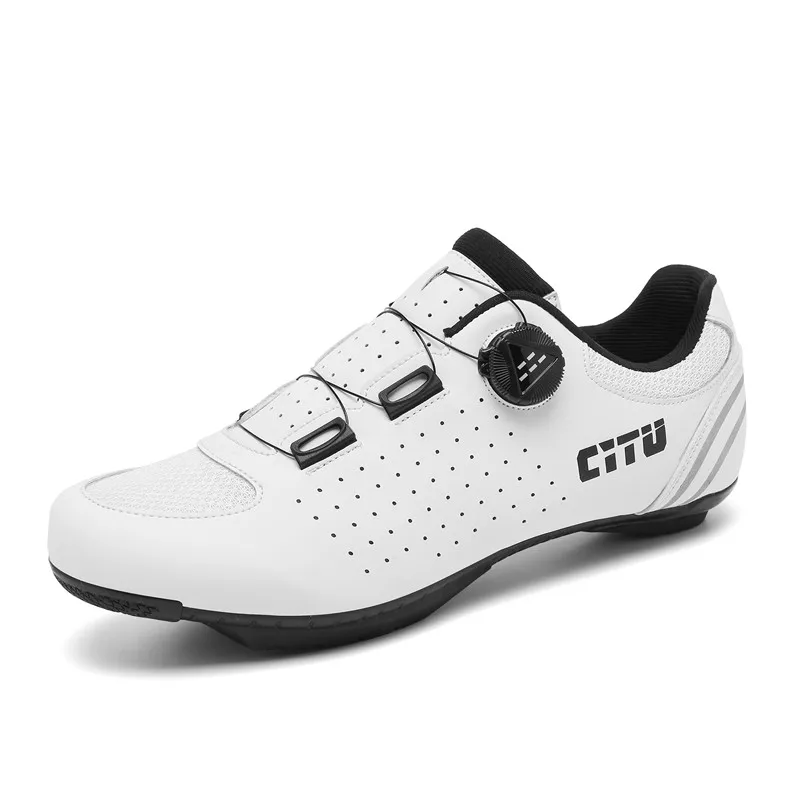 Mtb Cycling Sneaker Cleat Shoes Men Bicycle Shoes Speed Cycling Shoe Mountain Bike spd Racing Lock Footwear male black