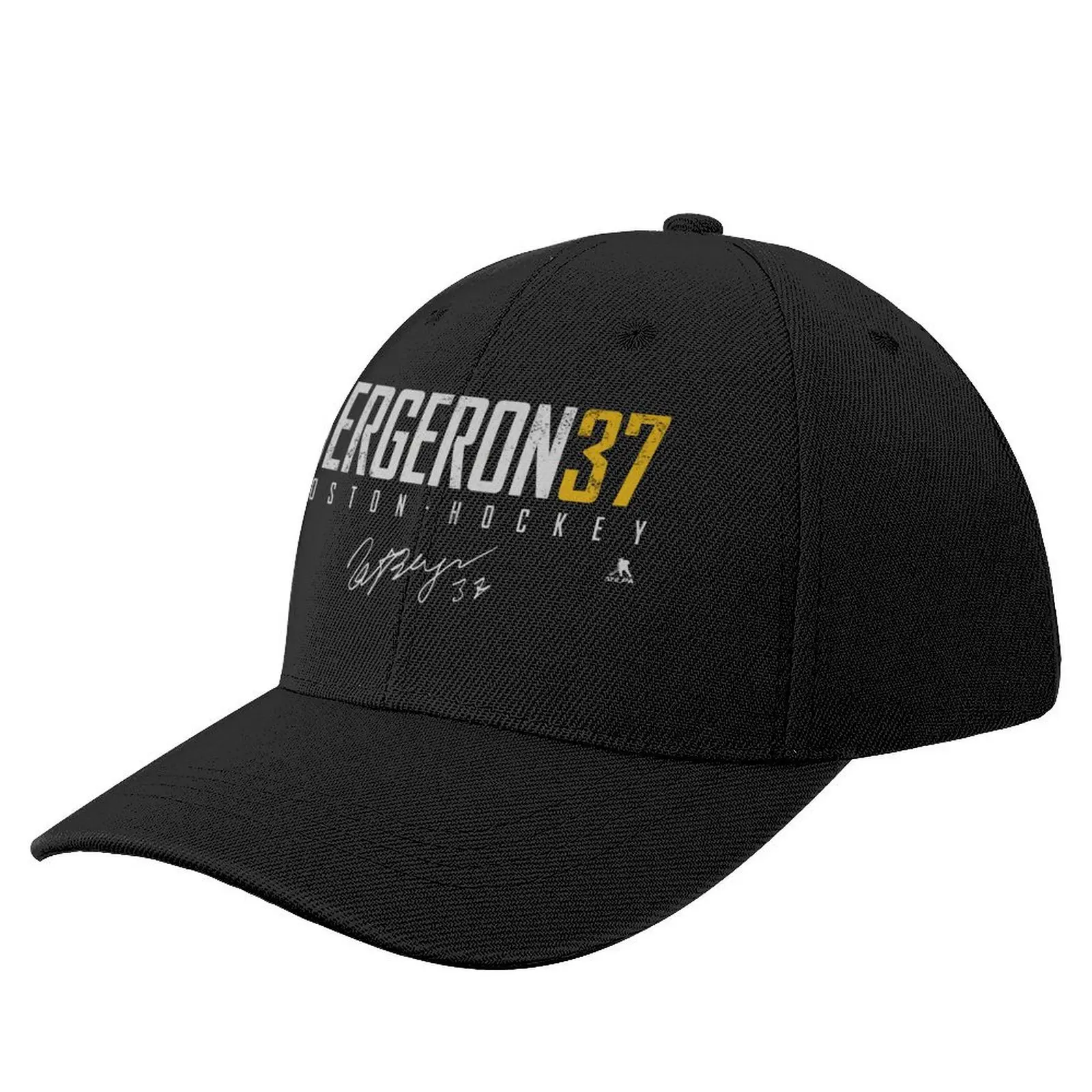 

Patrice Bergeron Elite Signatures Baseball Cap Visor fashionable Luxury Hat Luxury Man Hat Women's Hats 2024 Men's