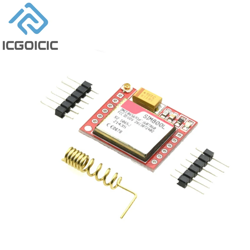 SIM800L GPRS GSM Module Micro SIM Card Core Quad-band TTL Serial Port Antenna PCB Wireless WIFI Board Smart Phone