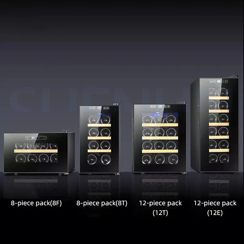8 Red Wines Cabinets Electric Wine Refrigerators Constant Temperature Wine Cabinets Red Wine Coolers Tea Refrigerated Cabinets 2