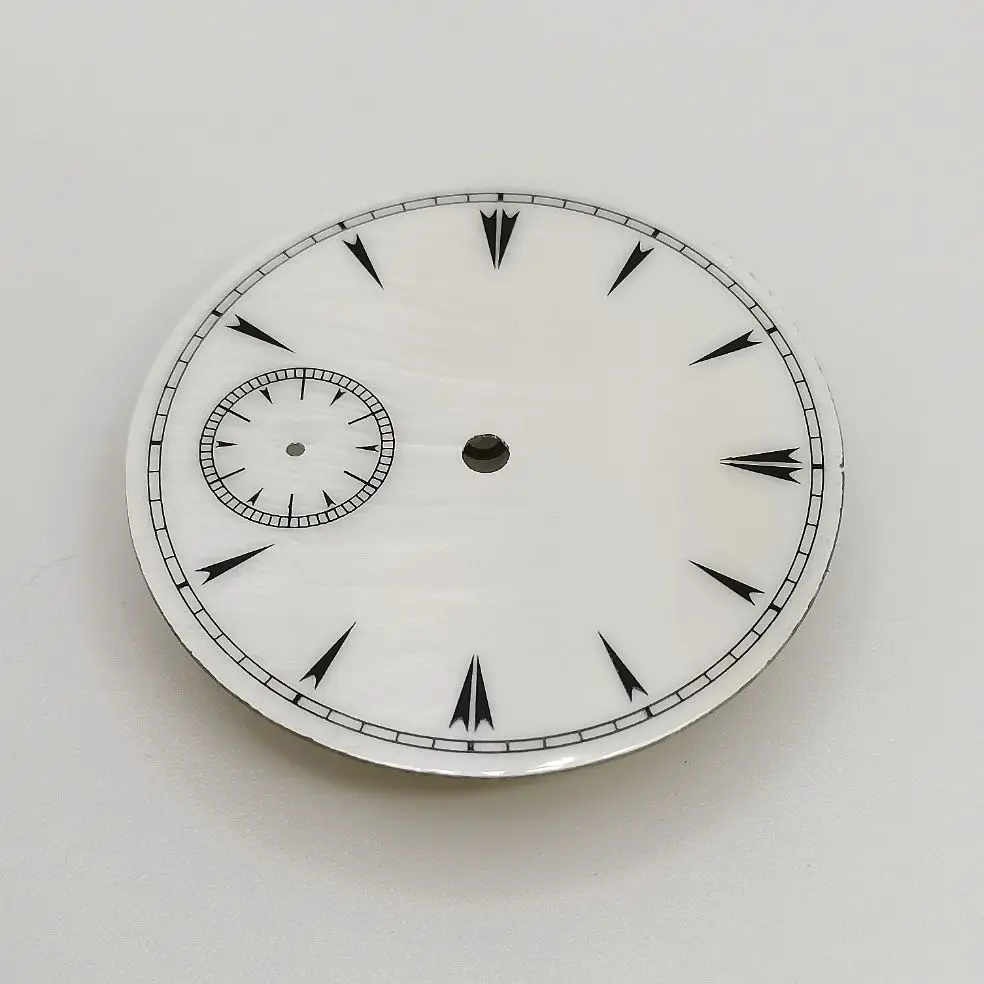 

38.5MM Dial Green Luminous Fit Sesgulll ST36 ETA 6497 Manual Mechanical Movement