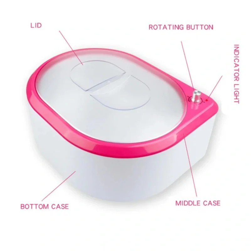 Wax Heater Epilator Paraffin Wax Melter Temperature Control Moisturize Relieve Chapped Skin