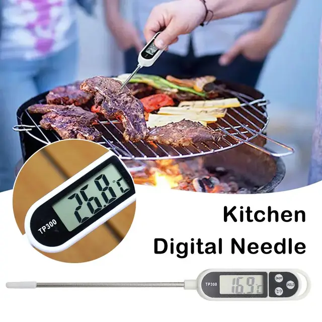 Hordozható Élelmiszer -Hőmérő Tp300 Digitális Konyhai Hőmérő Hús Főzési Szonda Bbq Elektronikus Sütő Szerszámok - Image 5