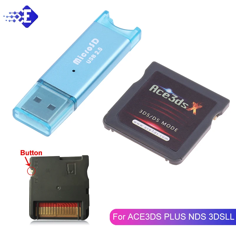 High-performance Game Cartridge For ACE3DS PLUS NDS 3DSLL Super Combo Cartridge