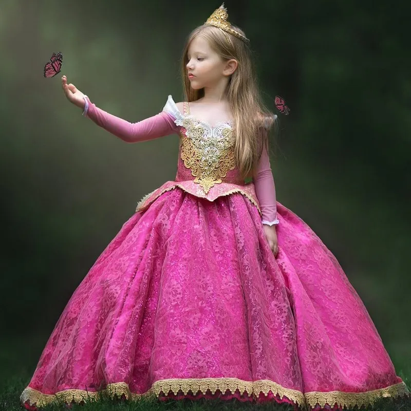 Costumi di carnevale per bambini per 4 6 8 10 anni vestito da principessa per  bambina vestito da principessa vestito da festa per bambini vestito di  Halloween