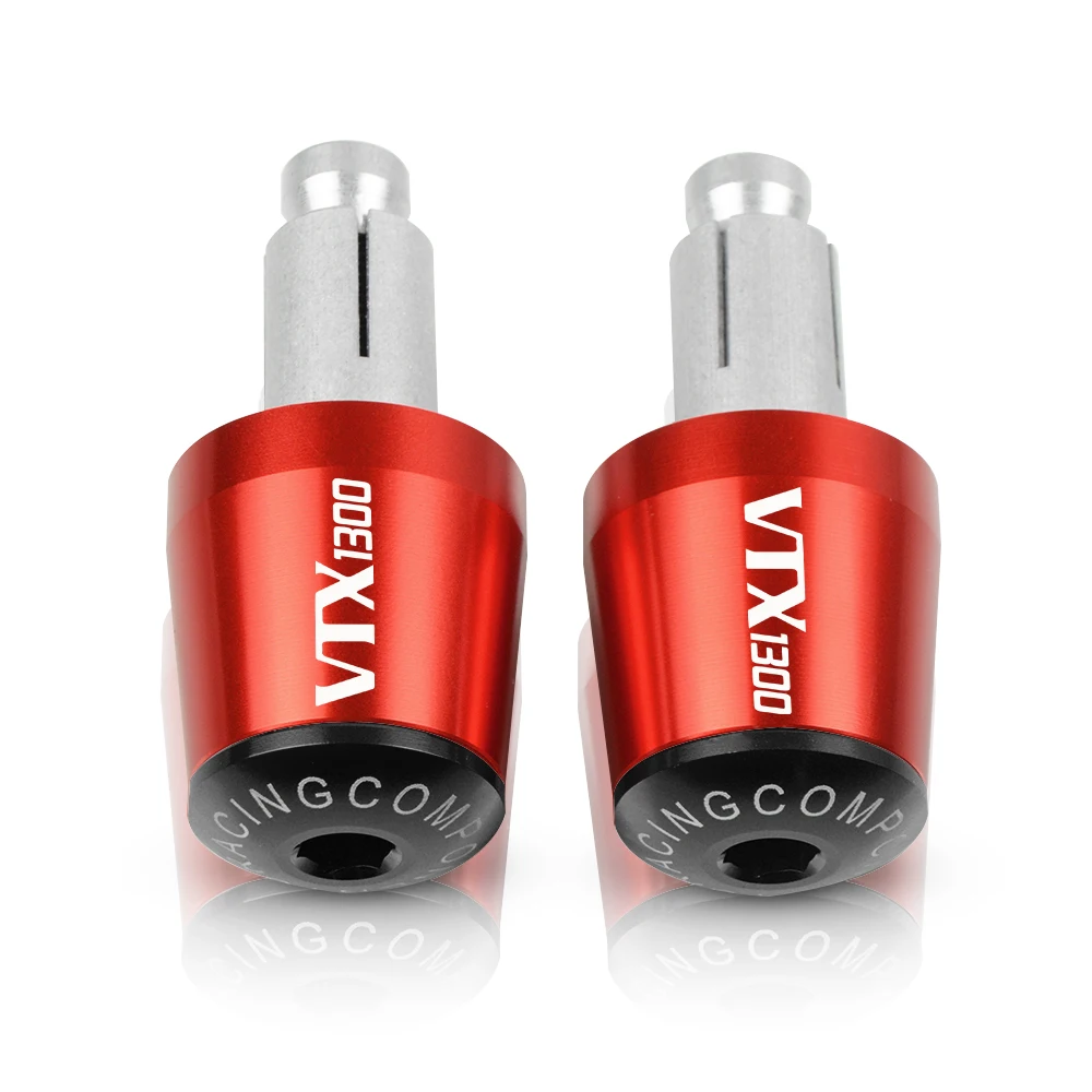 Per Honda Vtx1300 Vtx 1300 Retro Vtx1300C Vtx1300Cx 22Mm Moto Manubrio Gear Balanced Plug Slider Handle Bar End Grips Cap