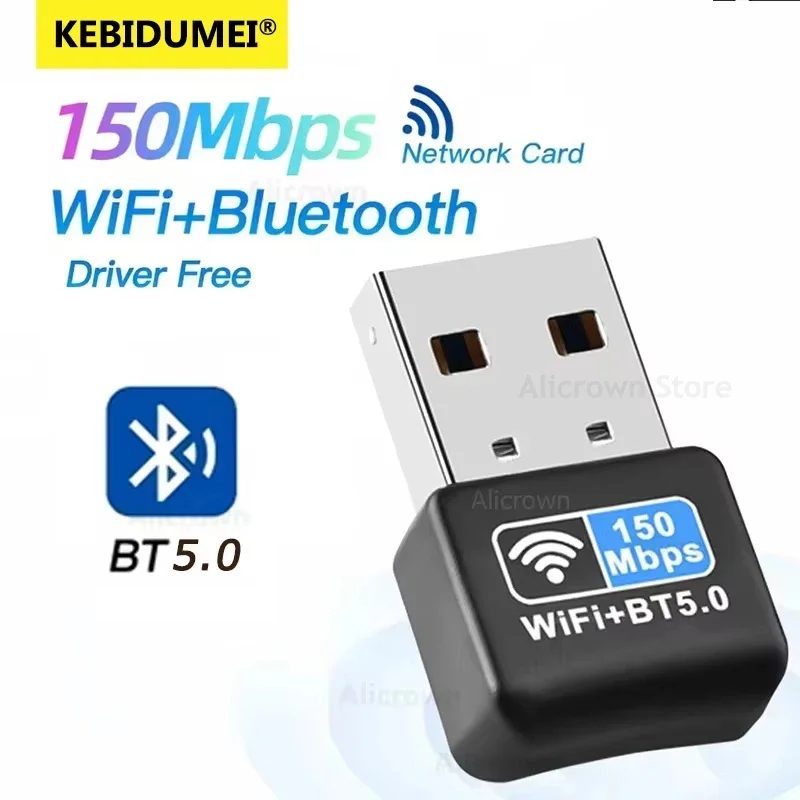 Adattatore USB WiFi 6 Bluetooth 5.4 da 900 Mbps Dual Band 2.4G 5G Ricevitore esterno wireless Dongle WiFi per laptop Desktop Win 10/11