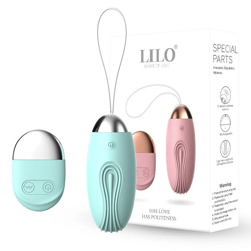 Sex Toys Wireless Remote Control Vibrator 10 Speed Bullet Eggs Clitoris Stimulator Kegel Ball Masturbators For Women