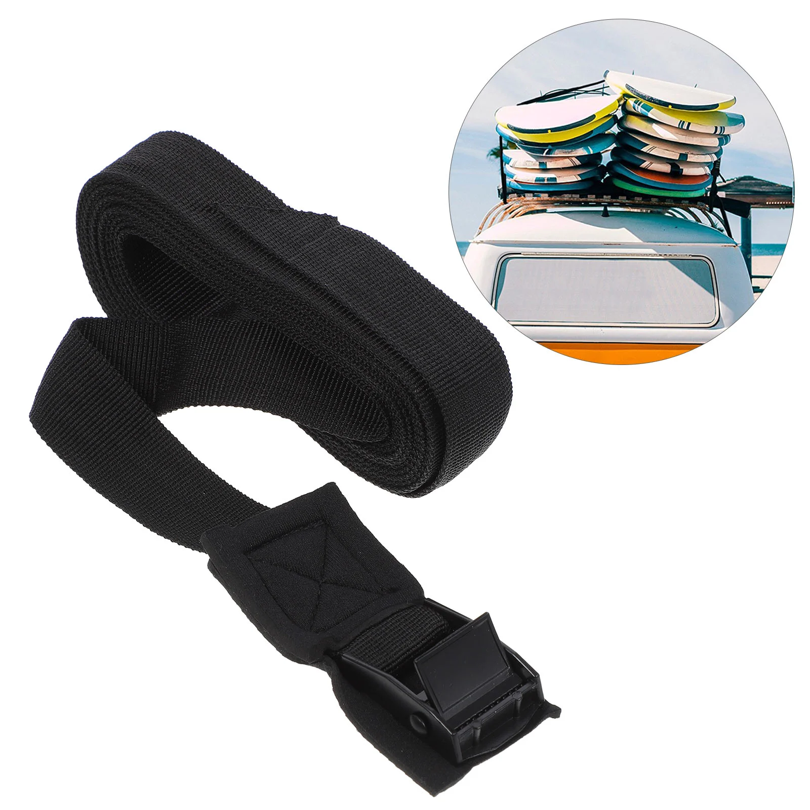 

Straps Lashing Tie Down Strap Kayak Ratchet Luggage Bind Belts Cargo Belt Car Rack Tensioning Short Buckle Retaining Hooks Cam