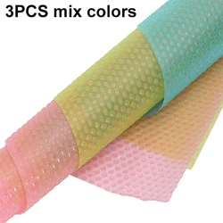 Eco - Friendly Waterproof Antibacterial Refrigerator Pads - Set of 3 - M (3PCS mix colors)