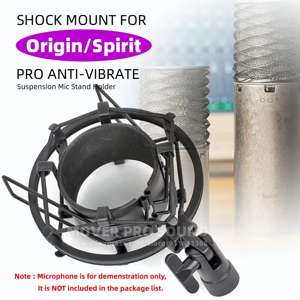 SnapVox Compatible With ASTON Origin Spirit Microphone Stand Shock