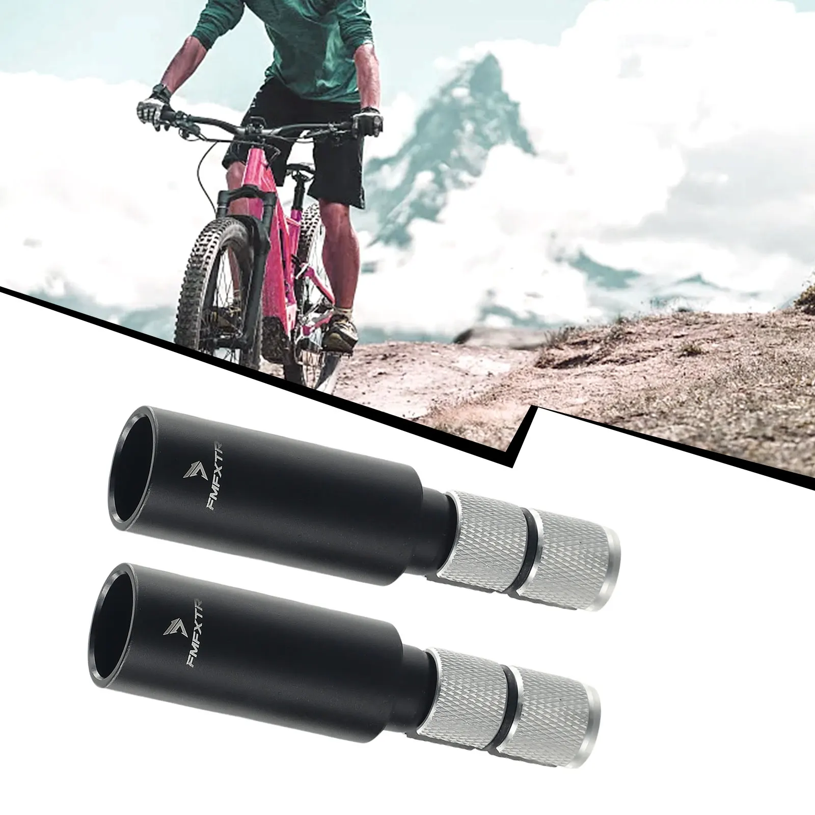 

New Practical Durable Mountain Bike Handlebar Extender Riser Bike Extender Bicycle Fork Stem 15-20mm Alloy Aluminum