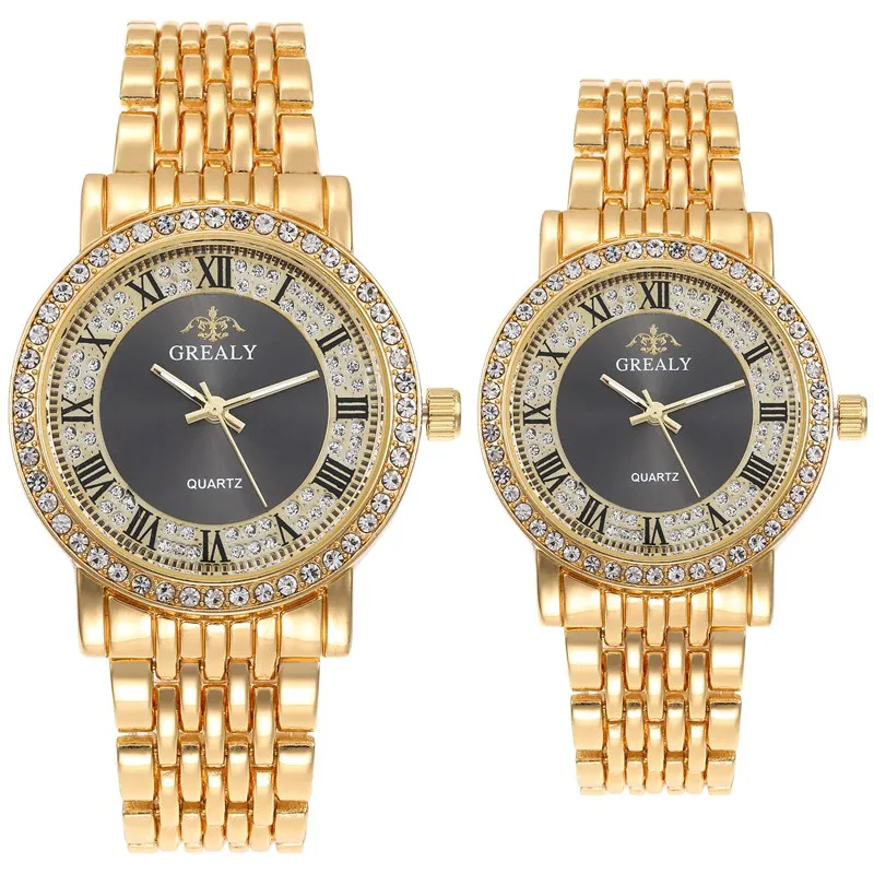 New Fashion Women Watches Stainless Steel Watch Clock Couple Watch Roman Scale Men Wristwatch Relogio Feminino Lovers Gift Watch 6