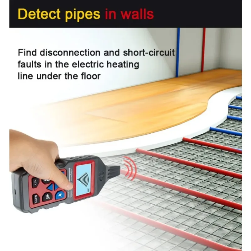 2024 New NF-826 Underground Cable Tester Locator Wire Tracker Detector, Wall and Underground Pipeline Wire Detector | USA | NEW 6