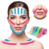 5M Face Lifting Tape, Cotton Kinesiology Tape For Face V Line And Neck Eyes Area Lifting, Breathable, Waterproof And Comfortable 1