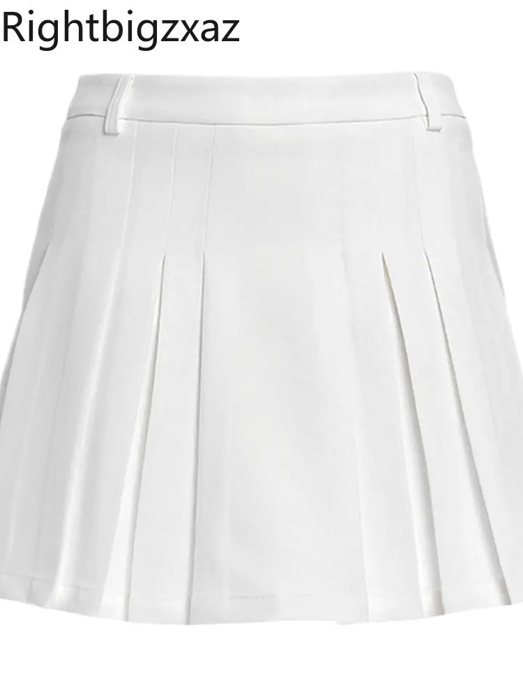 WomenSummerGolfSkirtsTennisSkirtsPleatedSportSkirtHighWaist
