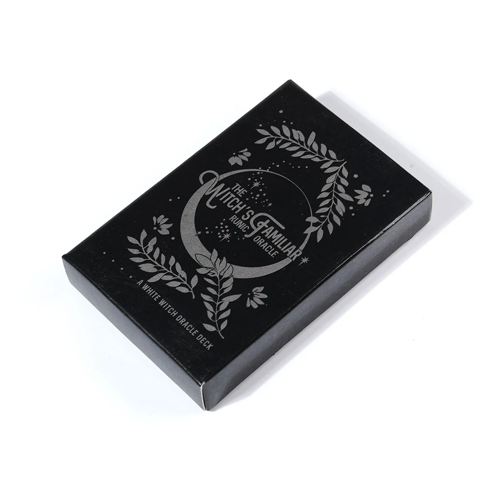 Witch'S Familiar Runic Oracle 24 Card Indie Tarot Deck Runes Rune Cards Animal Oracle Animal Tarot Cards Viking Runes