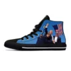 Funny Trump Funny Politcal shoes Trump MORE JOBS Casual Cloth Shoes High Top Lightweight Breathable Custom Men Women Sneakers 1