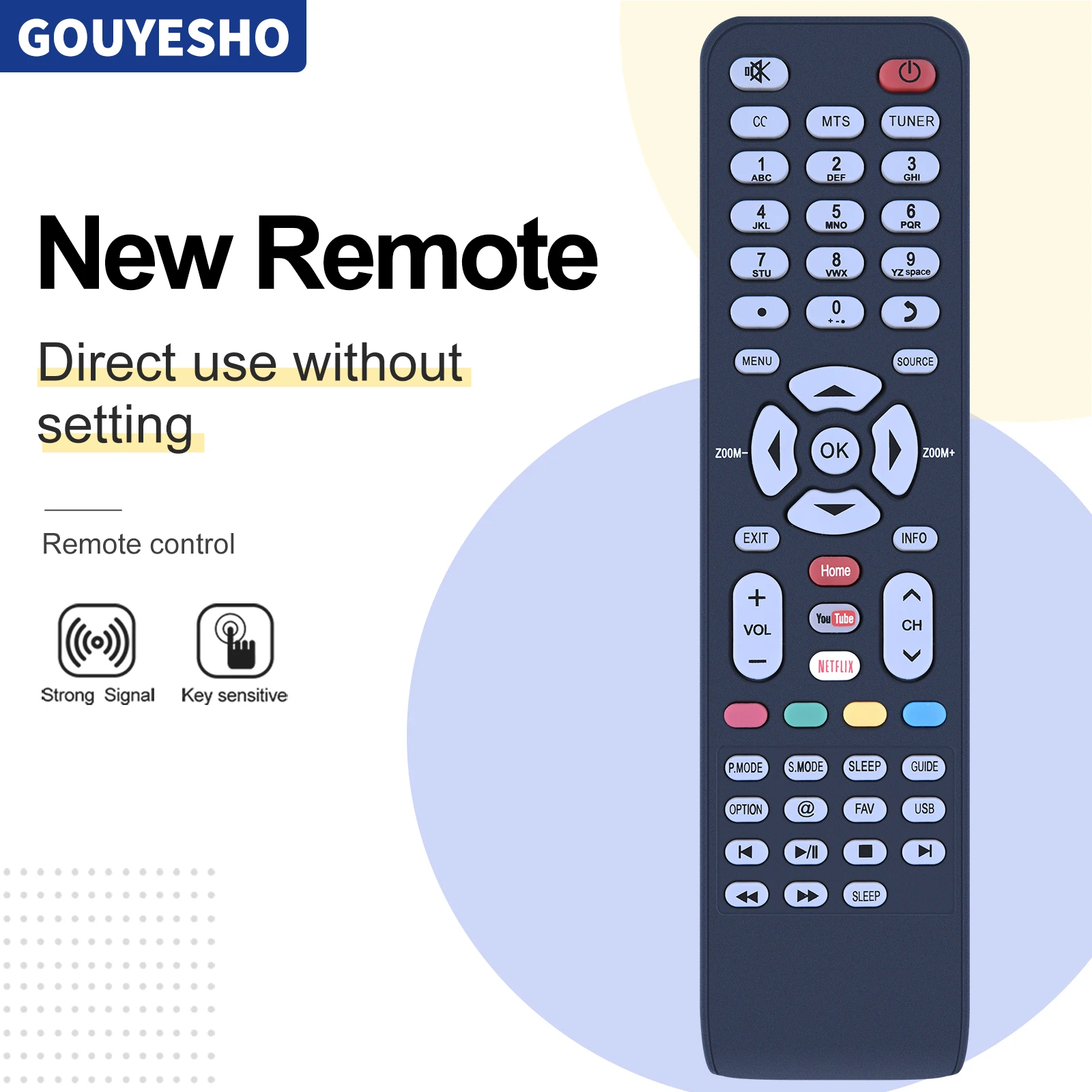 Nuovo Telecomando Per Pioneer 06519W52Pi01 Rc199G 7850Bt Muslimyrc6070P Tv