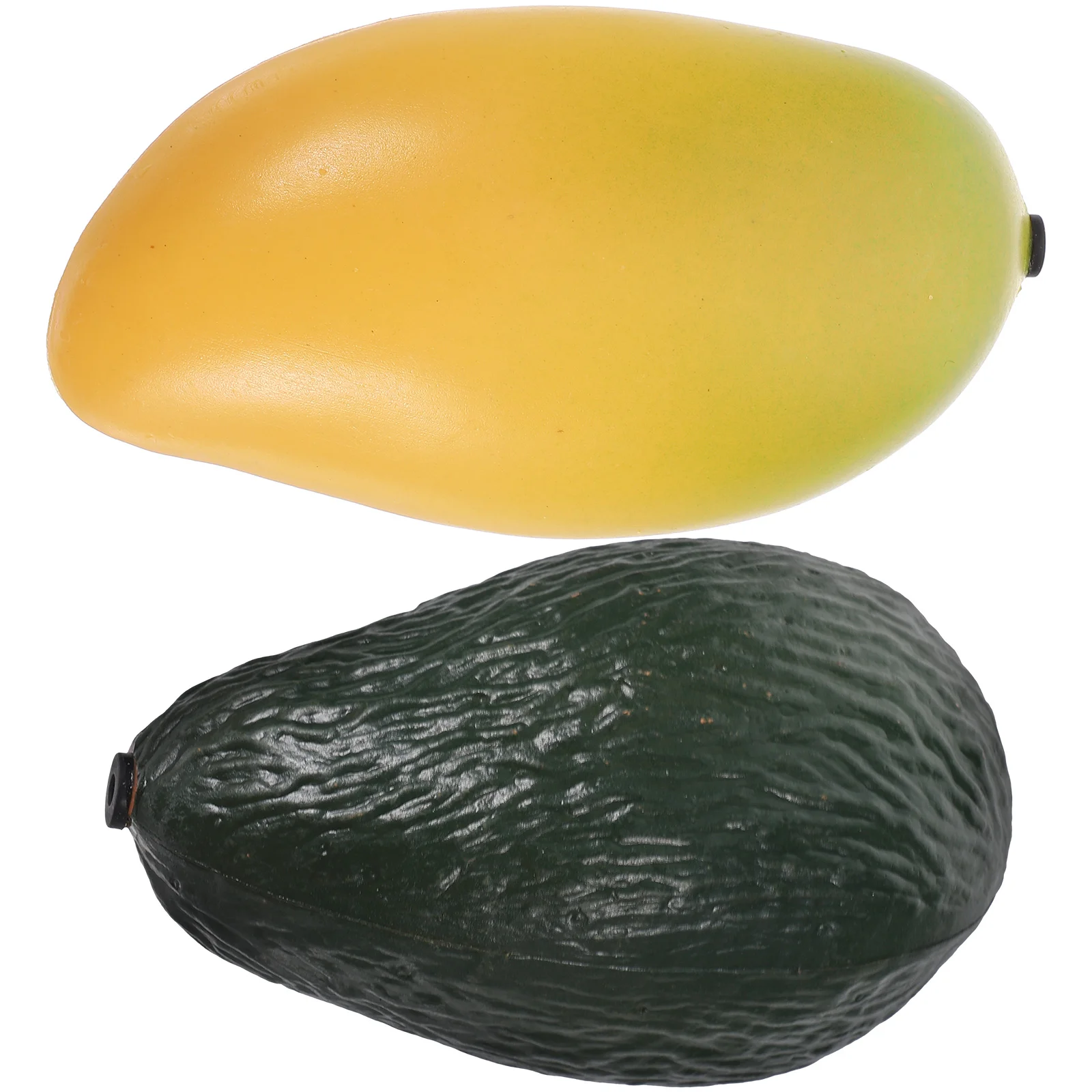 

2pcs Egg Shaker Percussion Instrument Avocado And Mango Shape Fruit Shaker