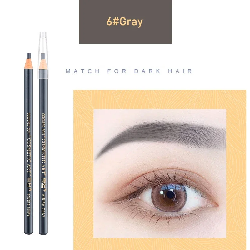 Waterproof Eyebrow Pencil Professional Long Lasting Microblading Pen_voghion.com