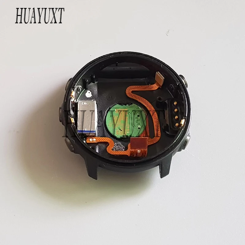 Garmin Forerunner 645 645 음악 GPS 시계 하우징 케이스 쉘 교체 수리 부품 용 배터리가없는 뒷면 커버
